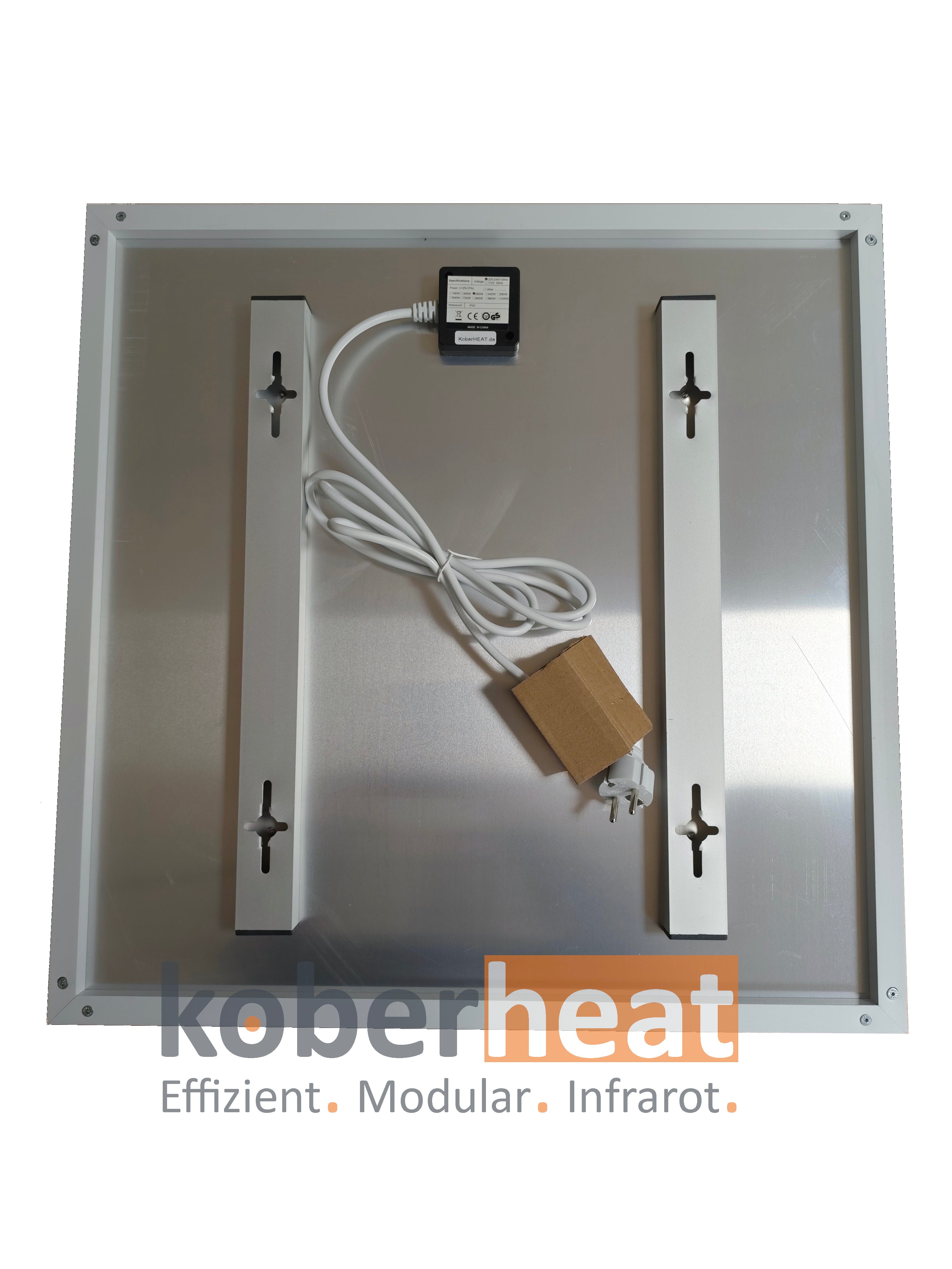 Infrarot Heizpanel 60x60 cm – 360 Watt - KH600A-IC